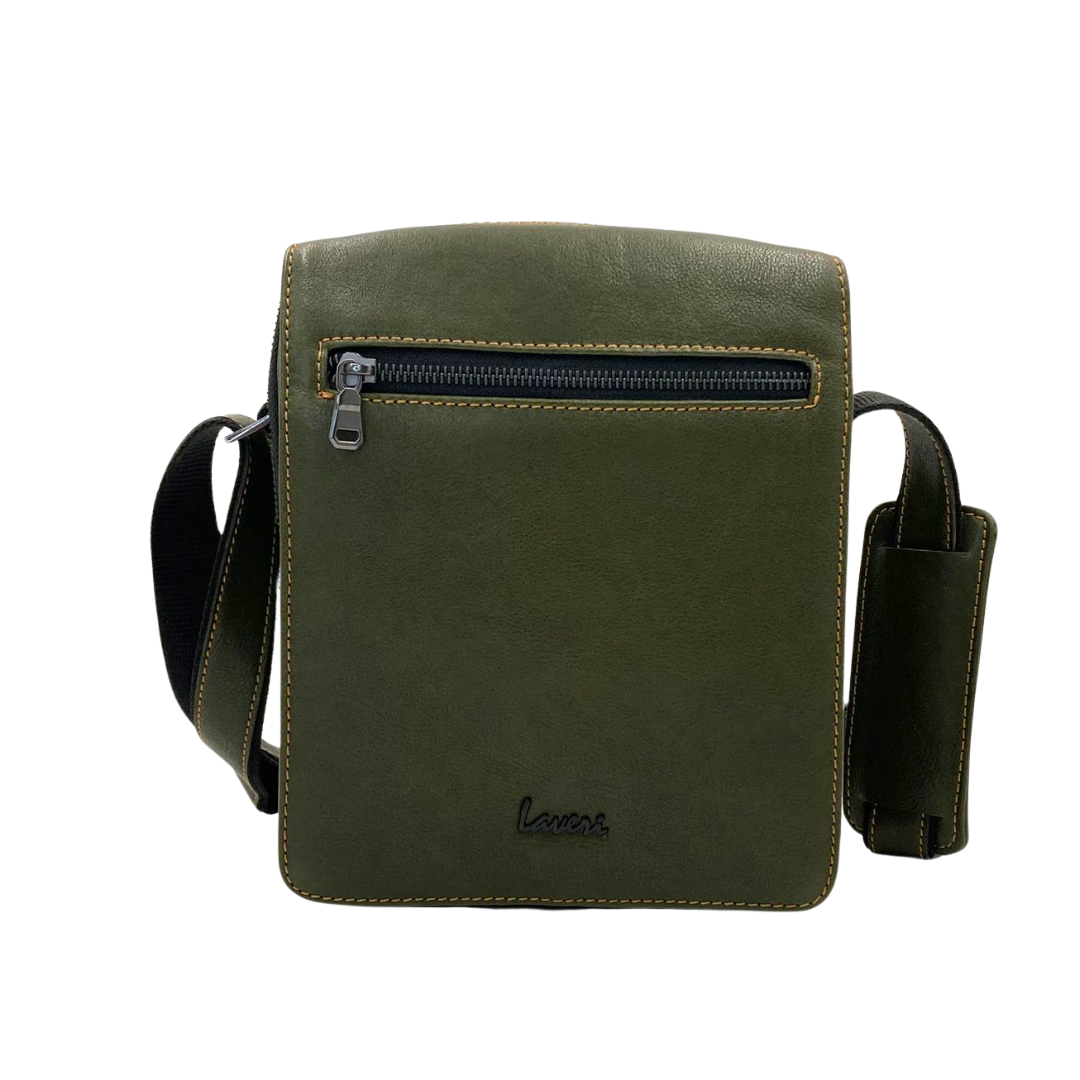 Leather Crossbody/Messenger Bag # 2353Z