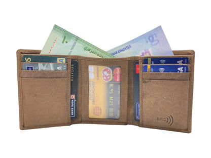 VIP Vintage Men's Trifold Wallet # RFID 1508 ELASTIC