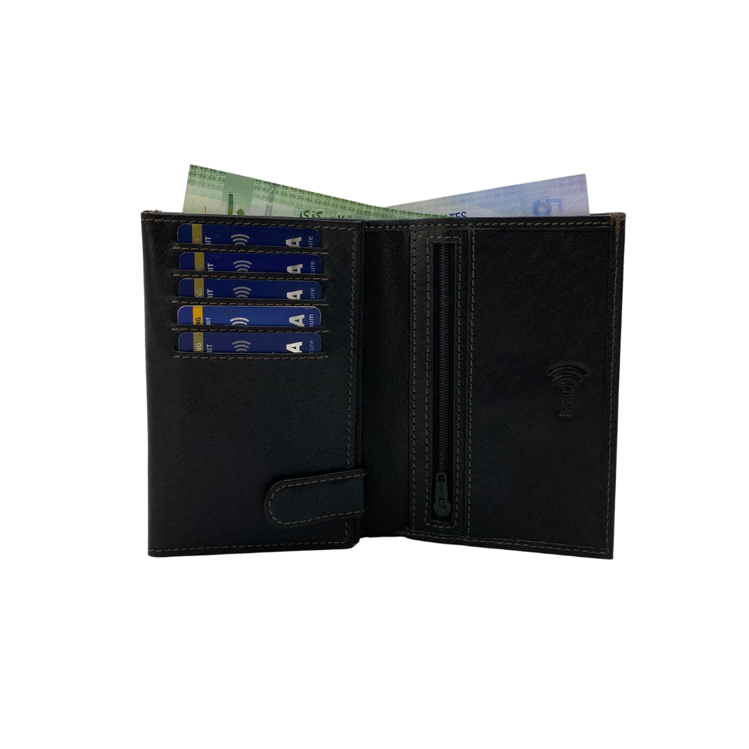 Shield Collection Bi-Fold RFID Wallet # 4102S