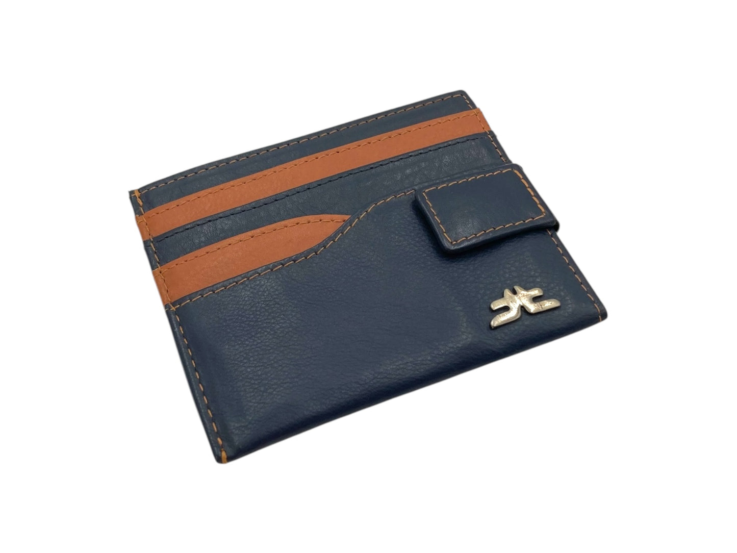 Slim Card Case & Cash Wallet Compact Size # 4257BL