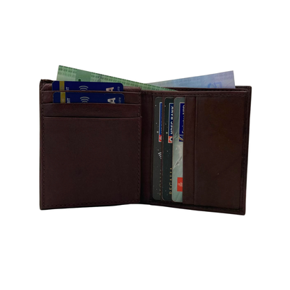 Standing Mens Collection Bi-Fold Wallet # JD-2096