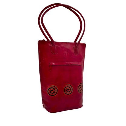 Ultra Light Slim Classic Leather Shanti Bag 5