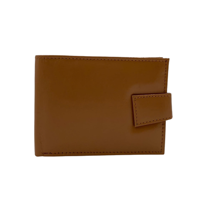 Classic Men's Waterproof Bifold Leather Wallet with Flip ID Window #892L