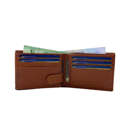 Pebble Texture 8 Card Billfold Wallet # 1426