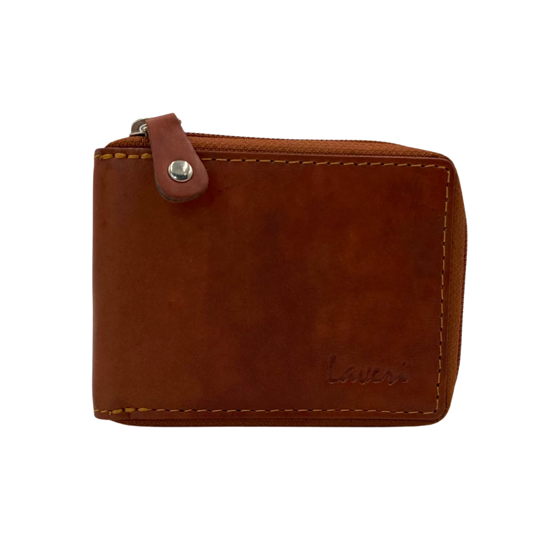 Fullzip leather mens Wallet #892Z