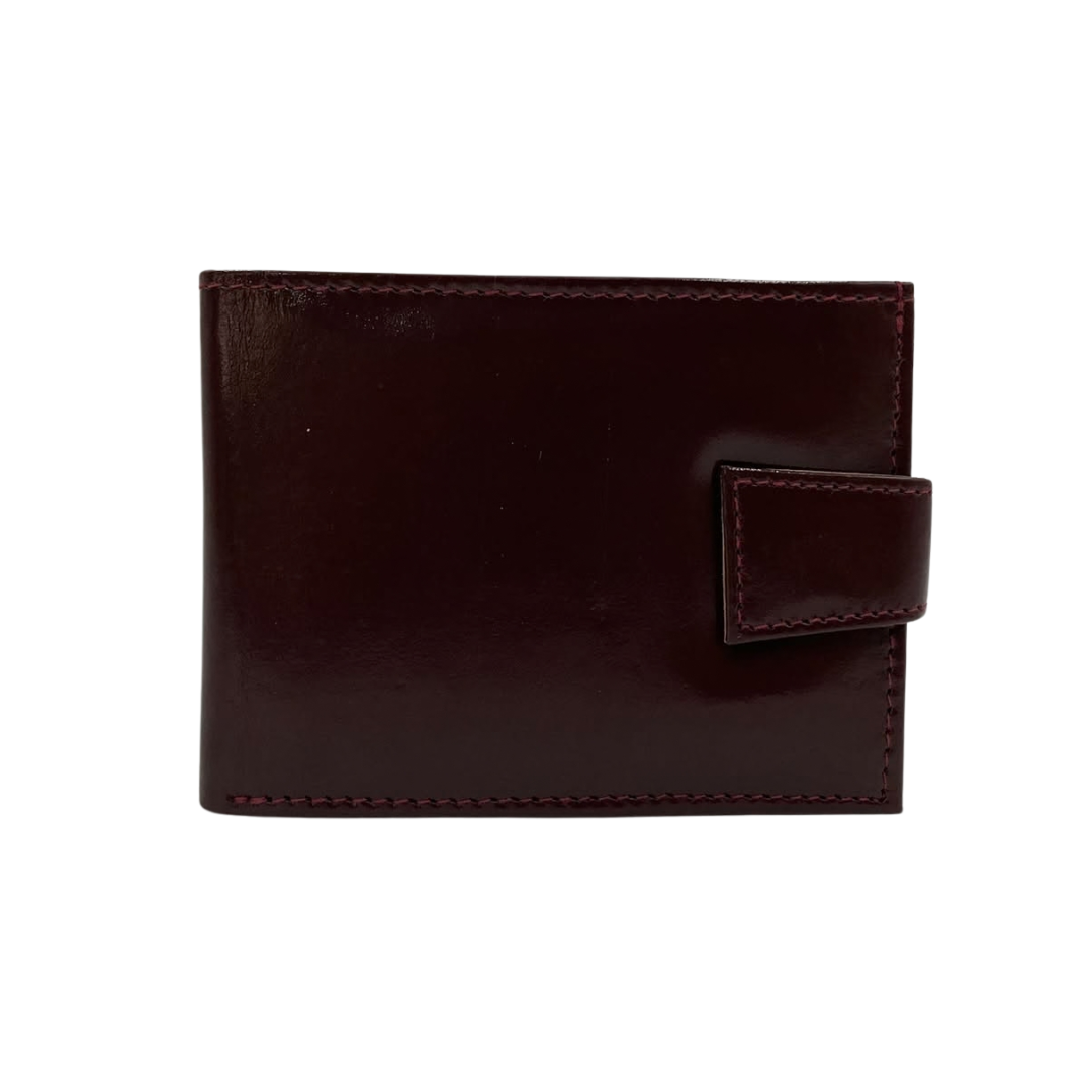Classic Men's Waterproof Bifold Leather Wallet with Flip ID Window #892L