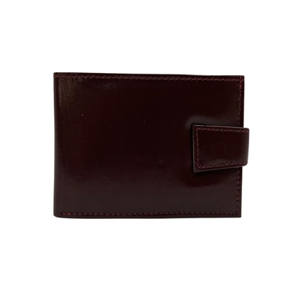 Classic Men's Waterproof Bifold Leather Wallet with Flip ID Window #892L