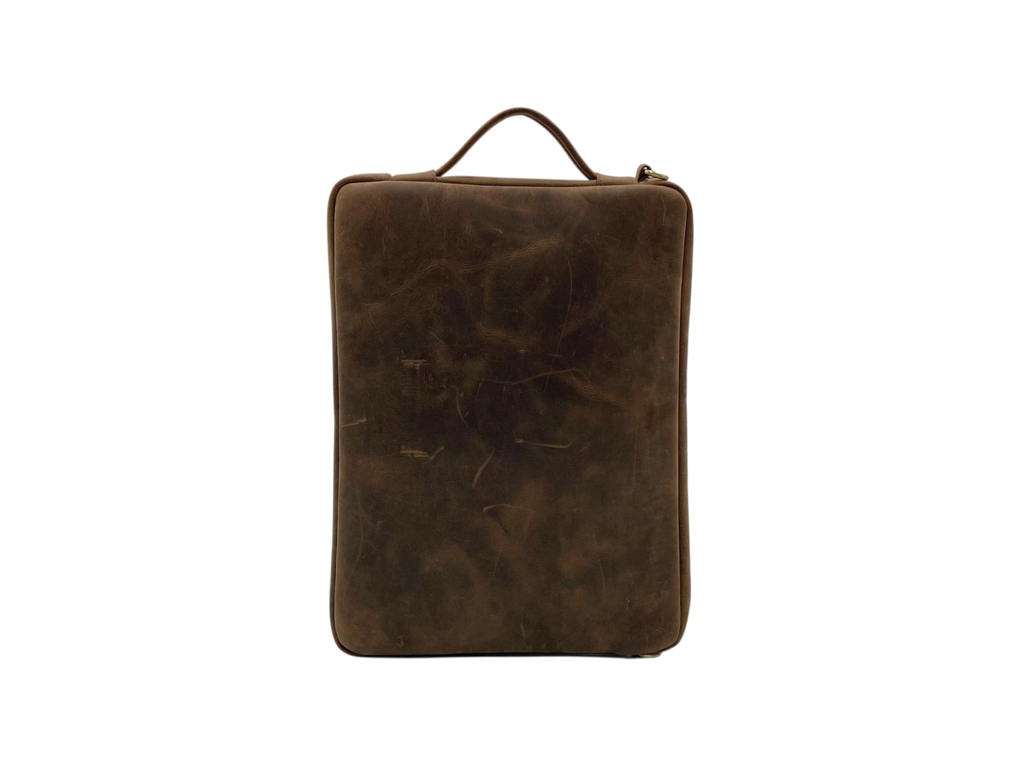 Ultra Light Premium Vintage Leather Laptop Bag # 2847