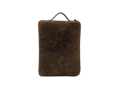 Ultra Light Premium Vintage Leather Laptop Bag # 2847