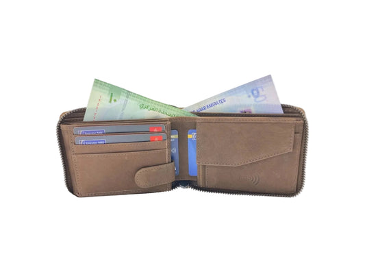 VIP Vintage Men's Fullzip Wallet # RFID 1013CZ