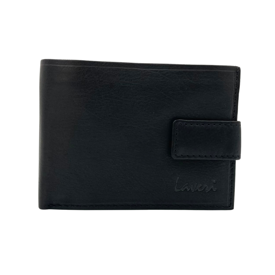 Mens Genuine Leather Mens wallet Leather Lined Bi fold Wallet For Men # 1326L