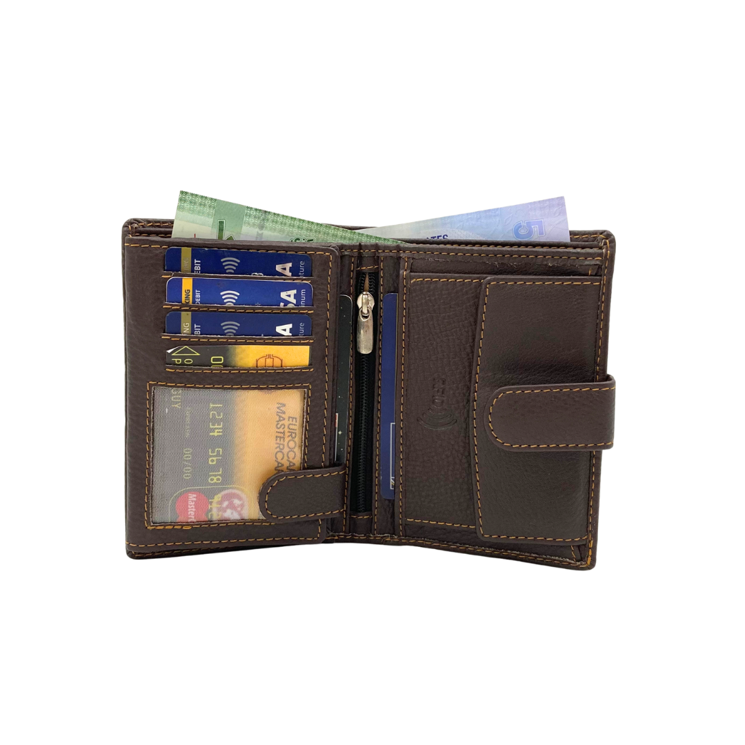 Shield Collection Bi-Fold RFID Wallet # 4253CL