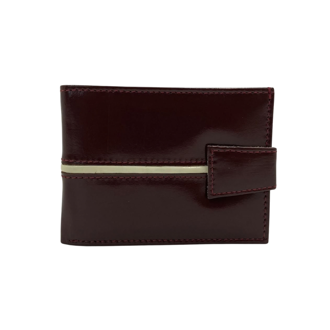 Classic Men's Waterproof Bifold Leather Wallet with Flip ID Window #1728L (C.L.)