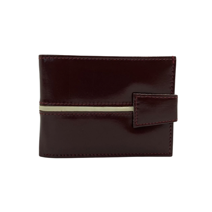 Classic Men's Waterproof Bifold Leather Wallet with Flip ID Window #1728L (C.L.)