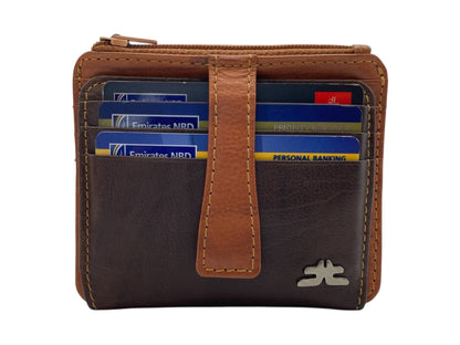 Card Case & Cash Wallet Compact Size 12 Card Space # 4029SN