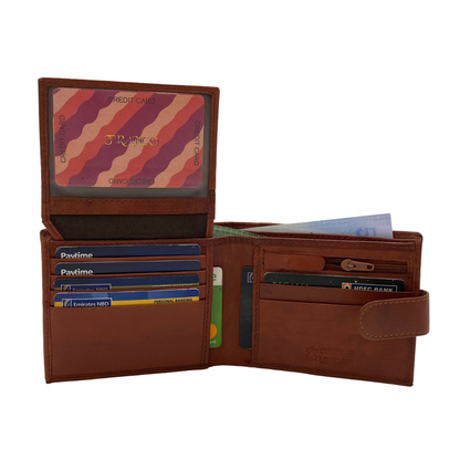 Classic Bi-Fold Wallet # 1244S Zip Loop