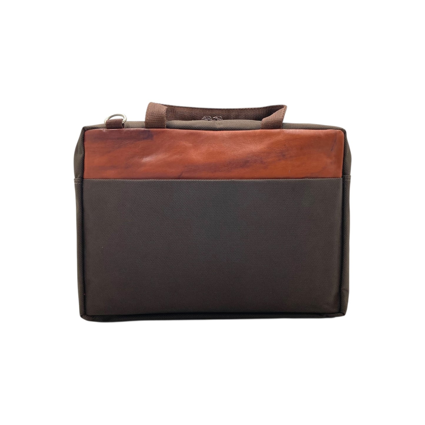 Ultra Light Canves and  Leather Laptop Bag # M-04