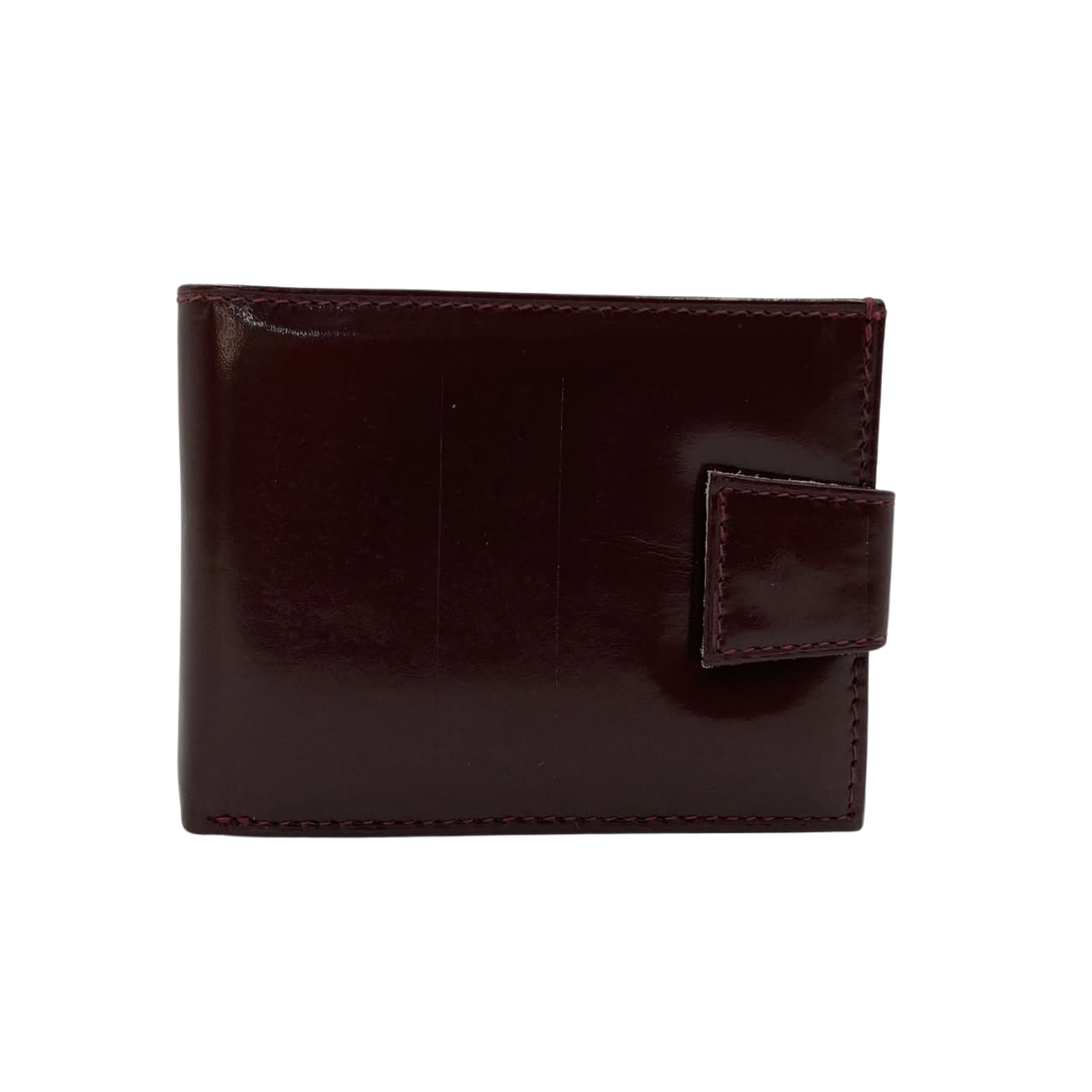 Classic Men's Waterproof Bifold Leather Wallet with Flip ID Window #1729 L