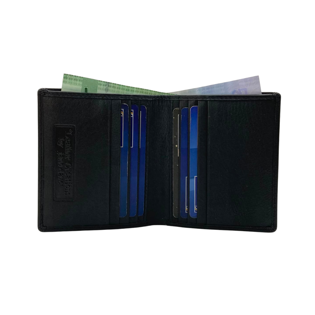 Standing Mens Collection Bi-Fold Wallet # JD-2031