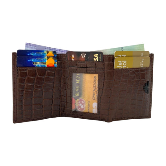 RFID Compact Z-Trifold Cards & Cash Wallet #  1891Z
