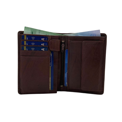 Standing Mens Collection Bi-Fold Wallet # JD-2068