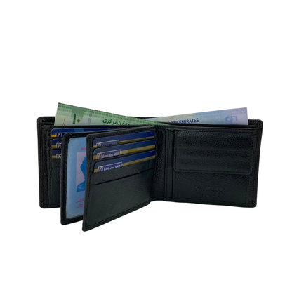 Pebble Texture 8 Card Billfold Wallet # 983C