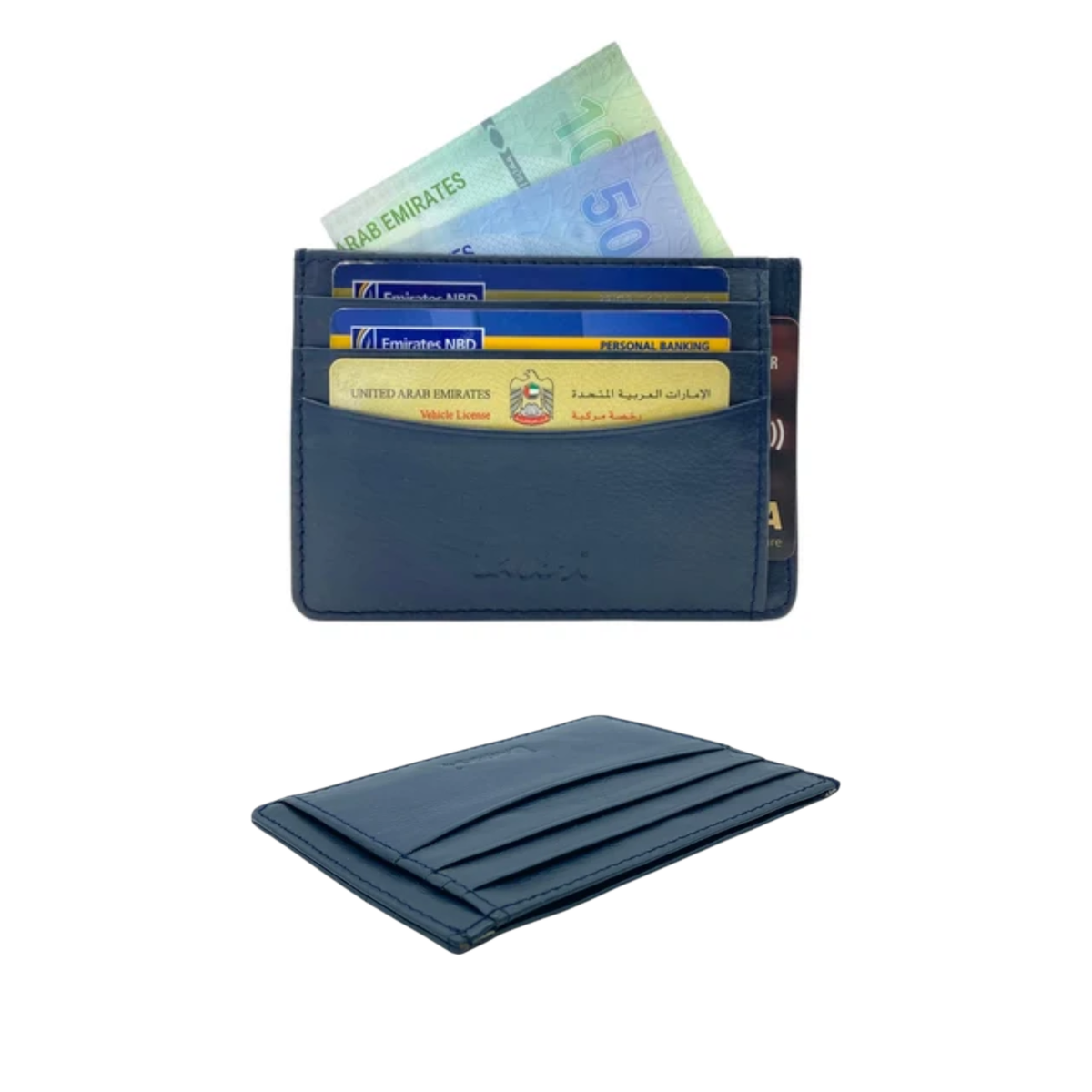 Slim Genuine Leather Special Credit Card Holder # 685N