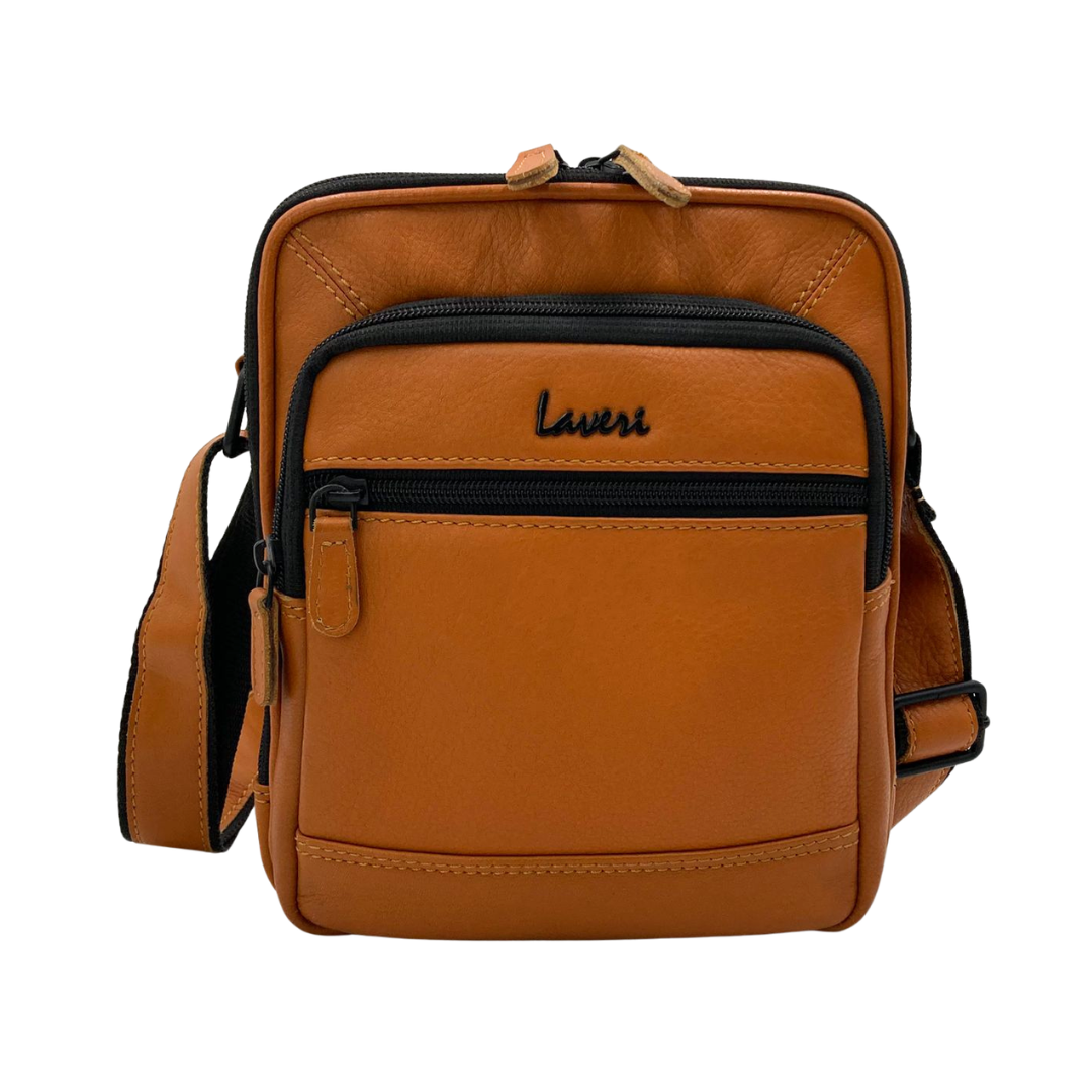 Leather Crossbody/Messenger Bag # 2677