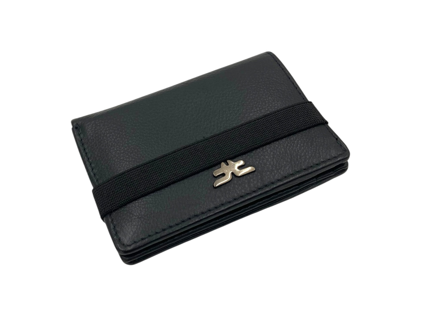 Small Bifold Cards Wallet # RFID 4018 Elastic