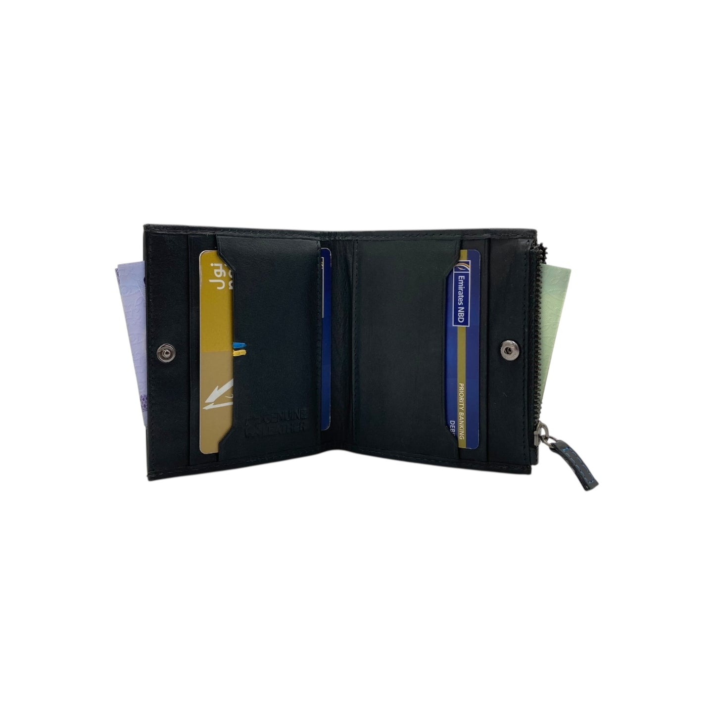 Card Case & Cash Wallet Compact Size 10 Card Space # 4375