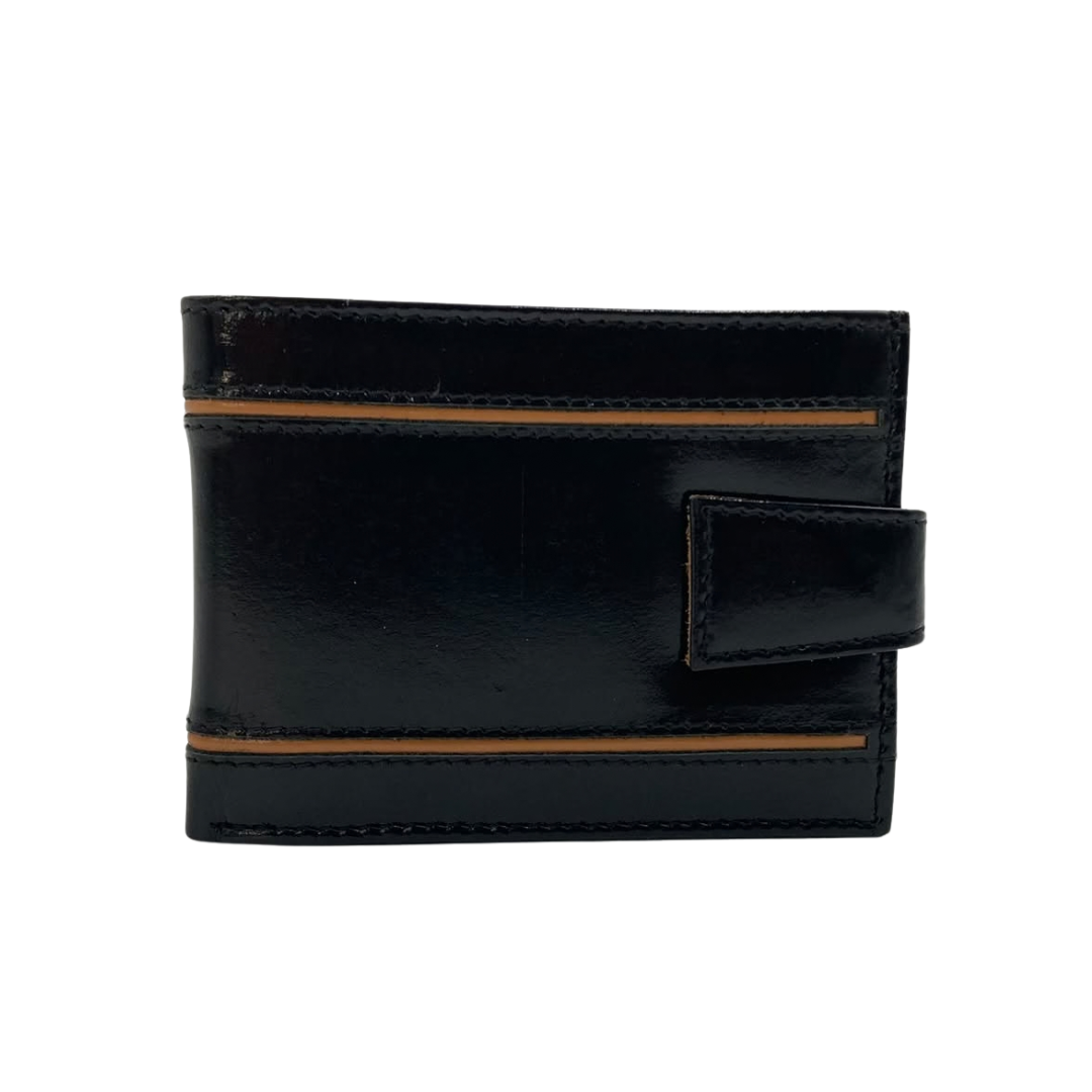 Classic Men's Waterproof Bifold Leather Wallet with Flip ID Window #1728L (D.L.)