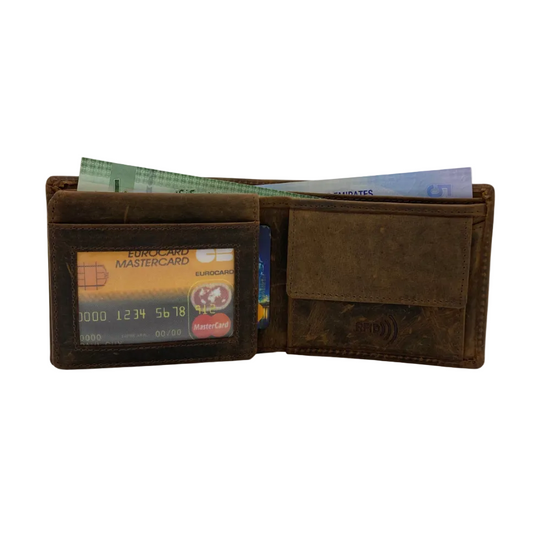 Classic Hunter Vintage Bi-Fold Wallet # 4225C