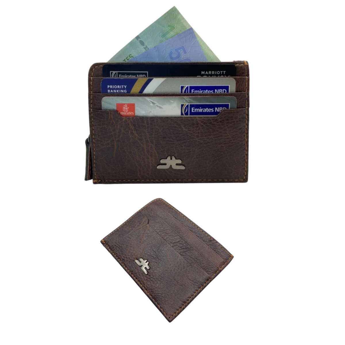 Slim Card Case & Cash Wallet Compact Size # 4502