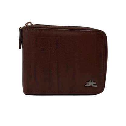 Fullzip leather mens Wallet #4094Z