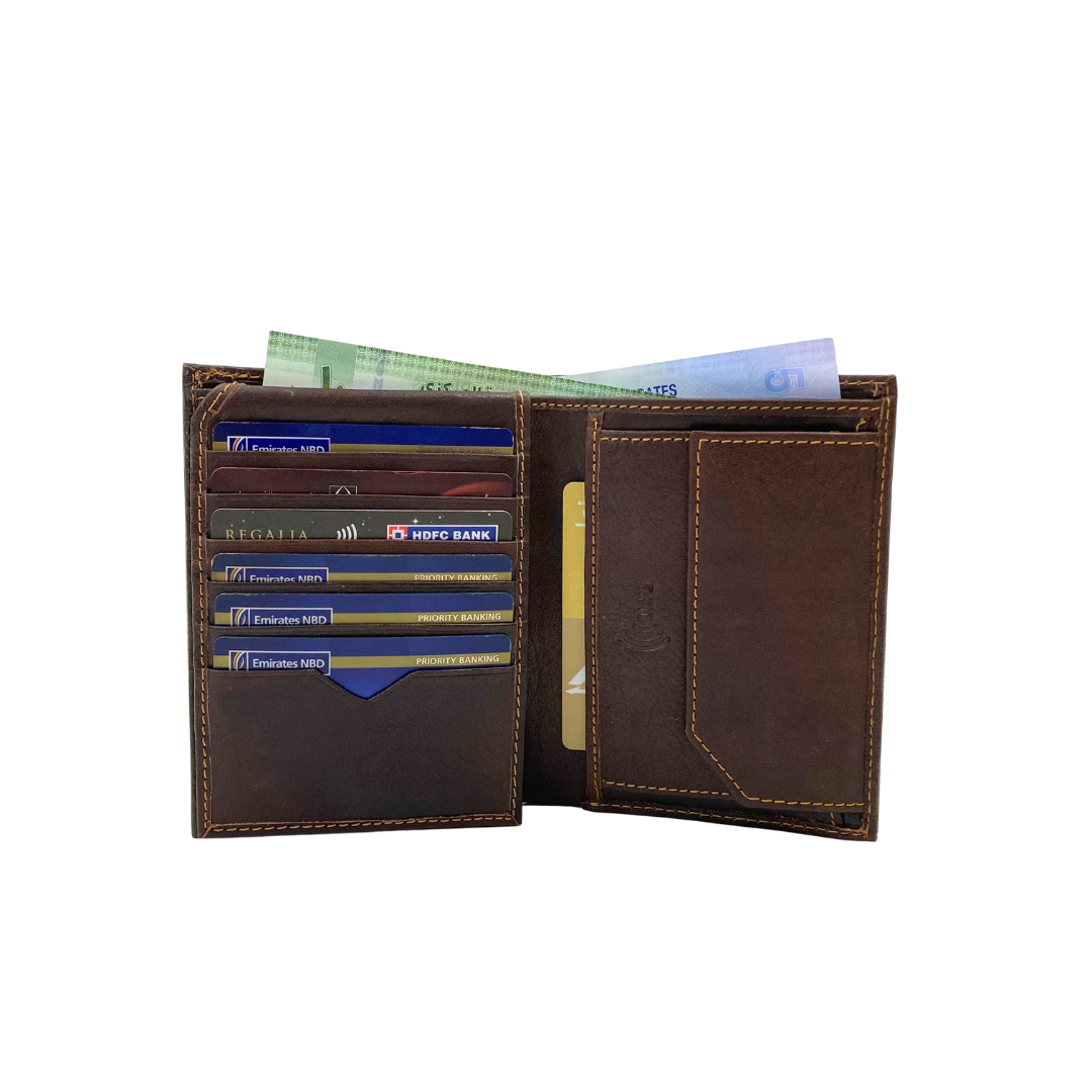 Shield Collection Bi-Fold RFID Wallet # 1444C