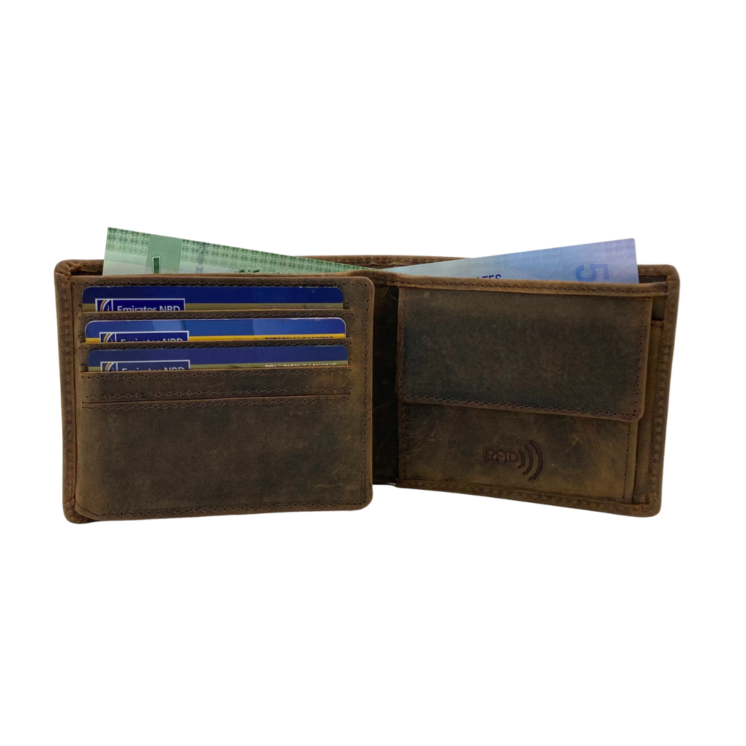 Classic Hunter Vintage Bi-Fold Wallet # 4022