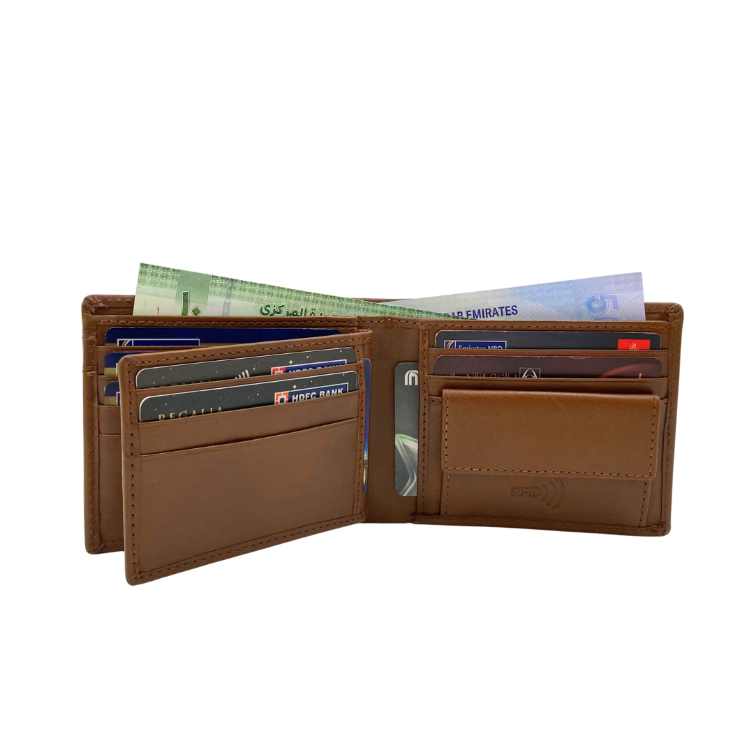Shield Collection Bi-Fold RFID Wallet # 4094NC.2