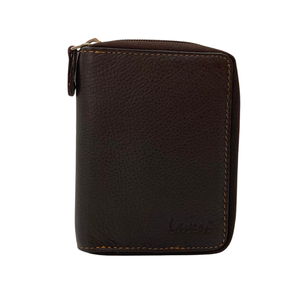 Fullzip leather mens Wallet #4101Z
