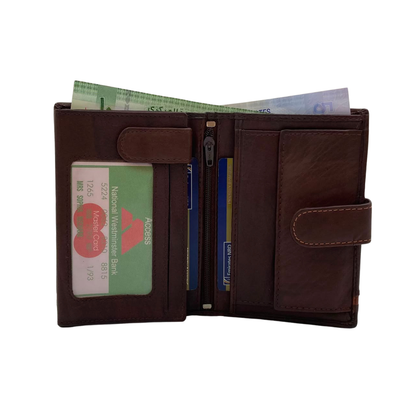 Standing Mens Collection Bi-Fold Wallet # 618CL