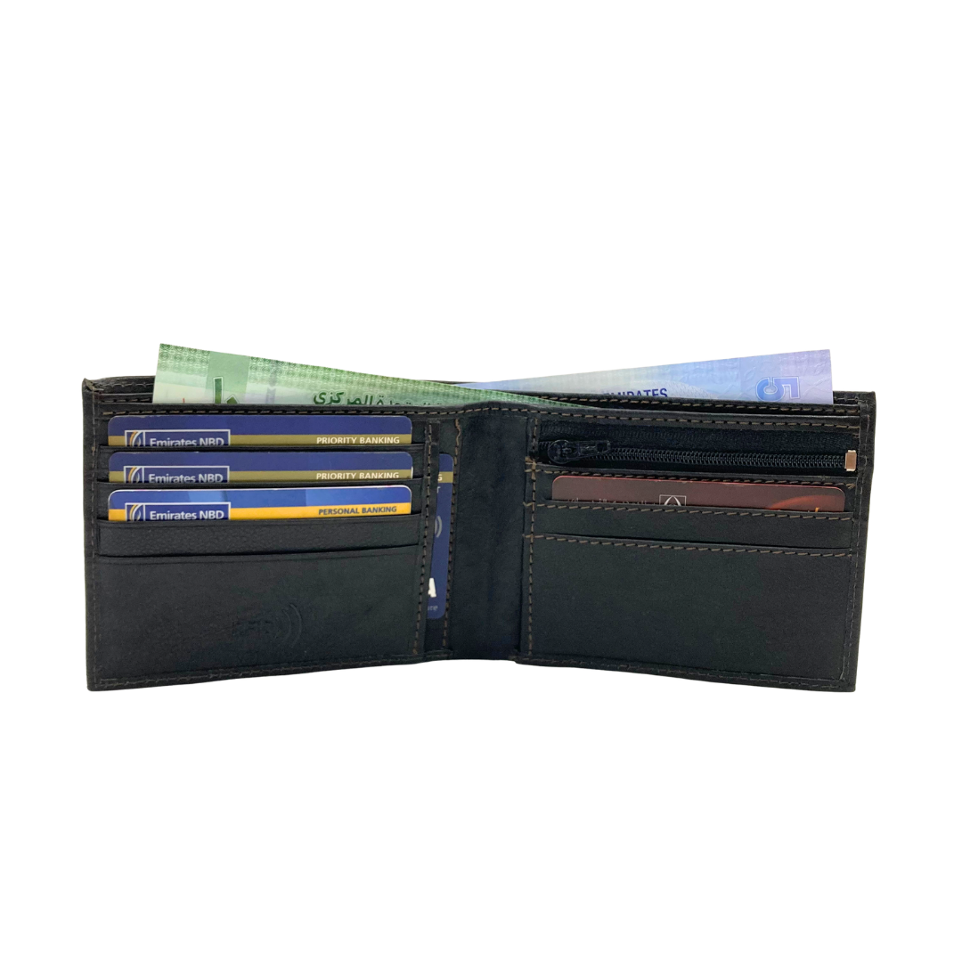 Shield Collection Bi-Fold RFID Wallet # 4365S