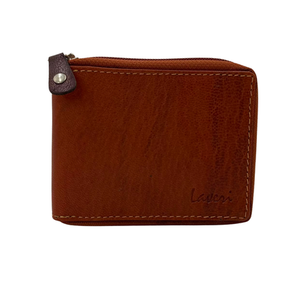 Fullzip leather mens Wallet #983AZ
