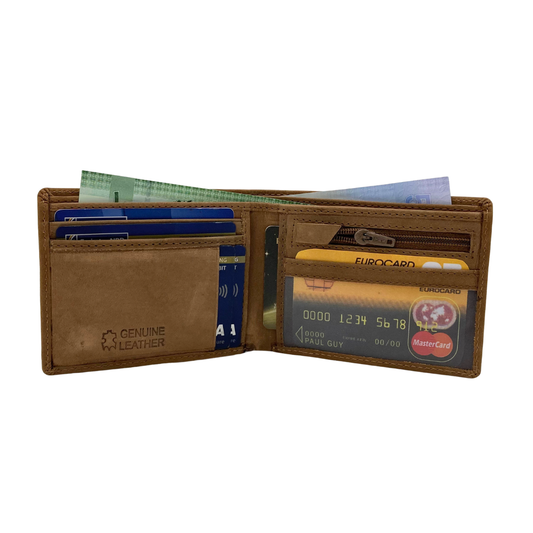 Classic Hunter Vintage Bi-Fold Wallet # 1250 Zip