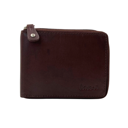 Fullzip leather mens Wallet #1013CZ