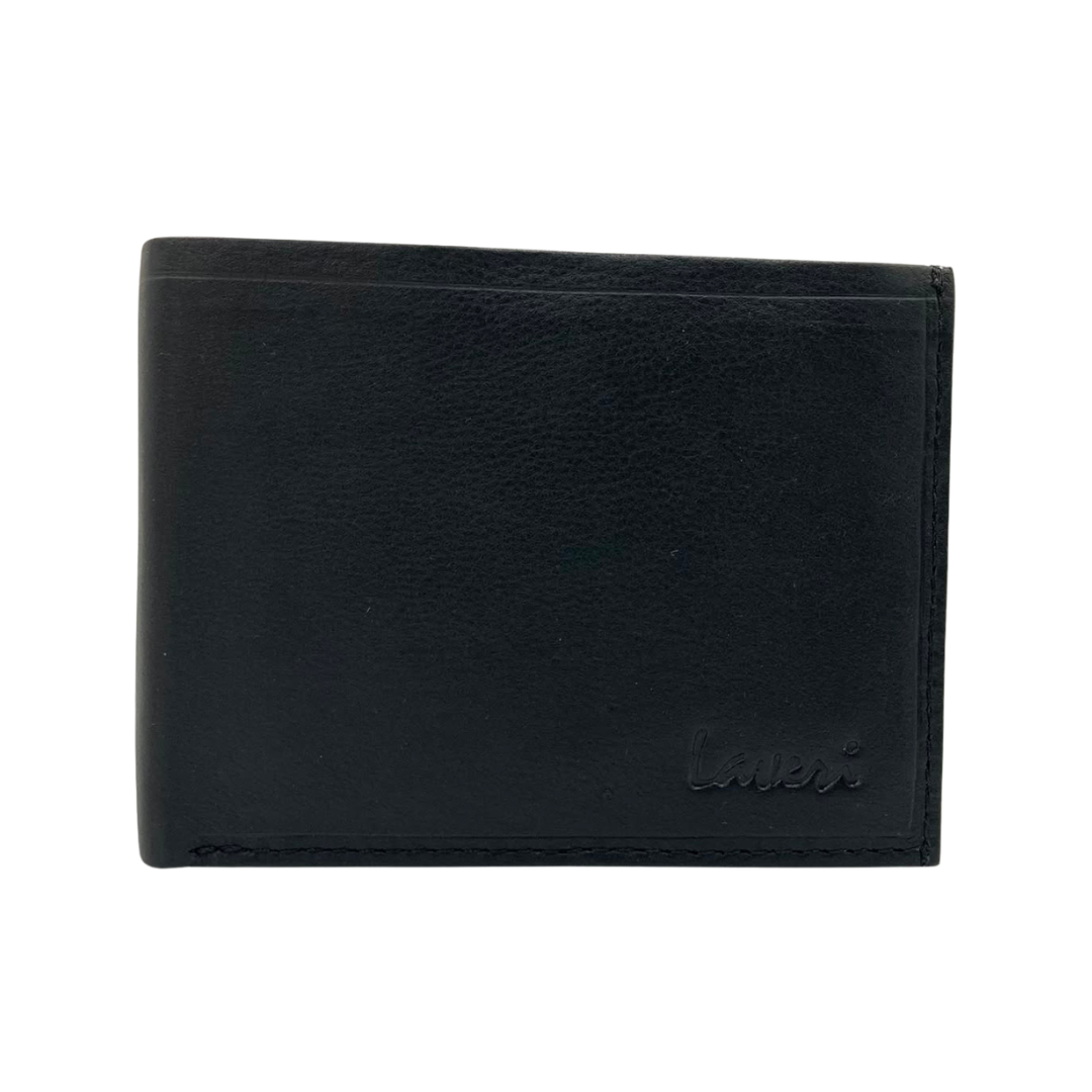 Mens Genuine Leather Mens wallet Leather Lined Bi fold Wallet For Men # 1013