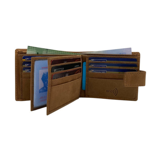 VIP Vintage Men's Bifold Wallet # RFID 983AL
