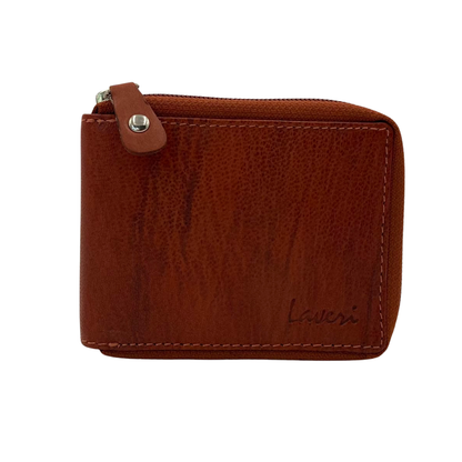 Fullzip leather mens Wallet #1398Z