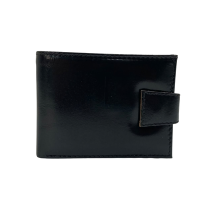 Classic Men's Waterproof Bifold Leather Wallet with Flip ID Window #1729 L