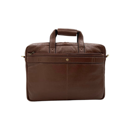 Explorer Premium Big Leather Office Laptop Bag #2888