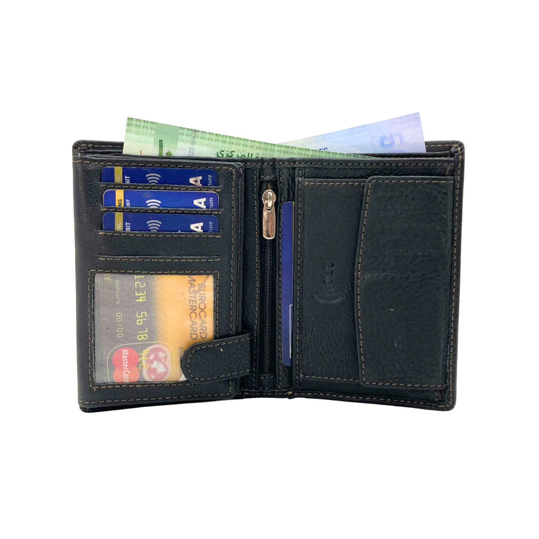 Shield Collection Bi-Fold RFID Wallet # 4253C