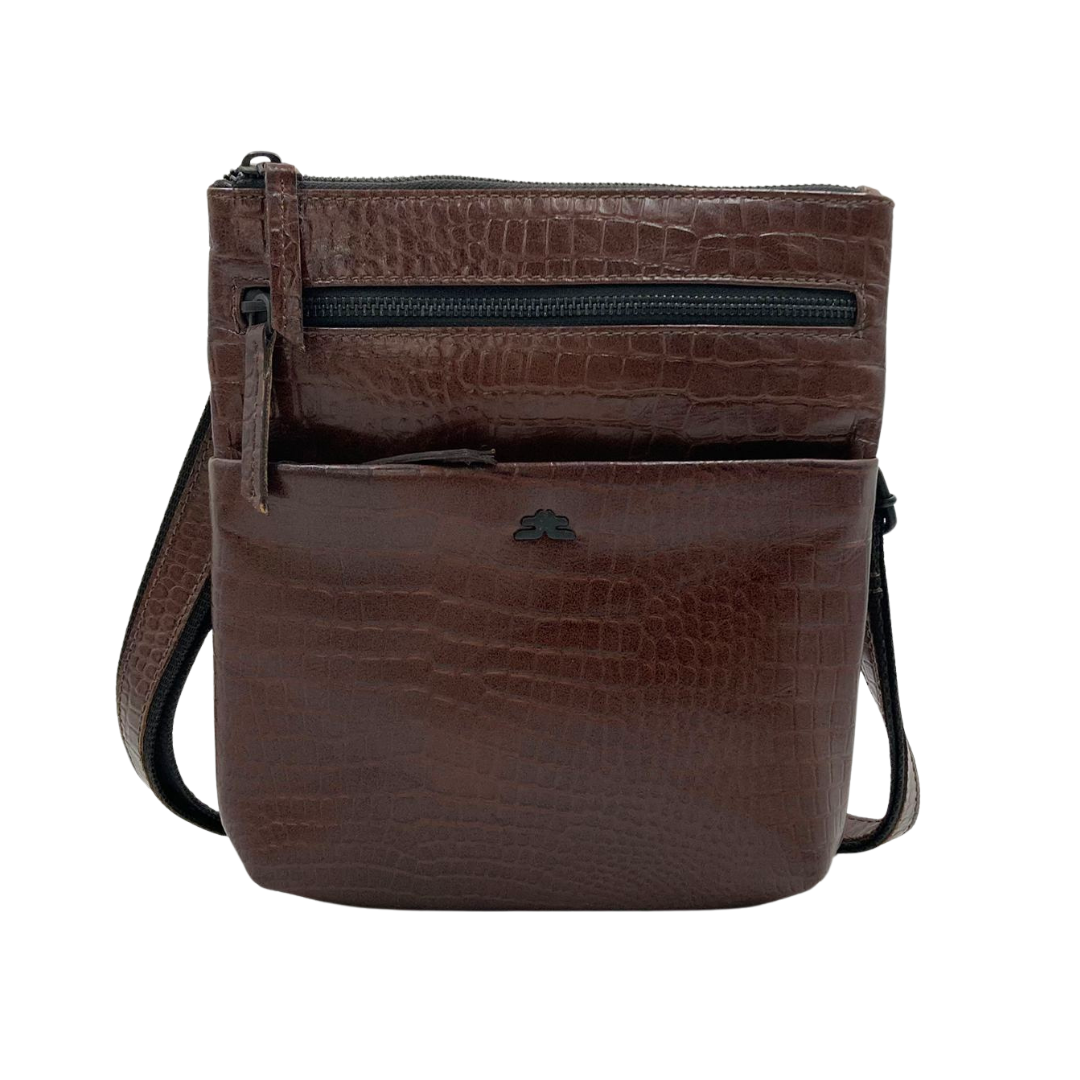 Leather Crossbody/Messenger Bag # 2488